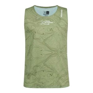 Karrimor Mens Performance Trail Printed Tank Top / Olive
